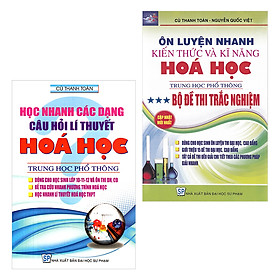 Download sách Combo Sách Ôn Luyện Và Học Nhanh Hóa Học THPT