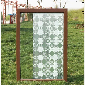 Mua COMBO 5M DECAL GIẤY DÁN KÍNH KEO SẴN KHỔ 45CM MẪU Ô TRẮNG SANG TRỌNG