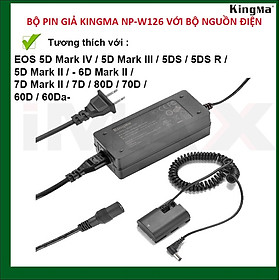 Mua BỘ PIN GIẢ KINGMA NP-W126 - HÀNG CHÍNH HÃNG