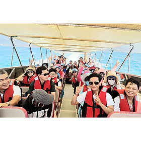 NHA TRANG - Tour 3 đảo 1 ngày: Hòn Mun - Làng Chài - Bãi Tranh, đi ca nô cao tốc, có ăn trưa đặc sản