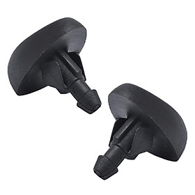 2PCS Windshield Wiper Water Spray Jet Washer Nozzles for Citroen Peugeot