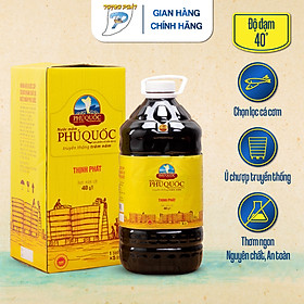 Cal 5 lít nước mắm Thịnh Phát Cẩm Thạch 40 độ đạm