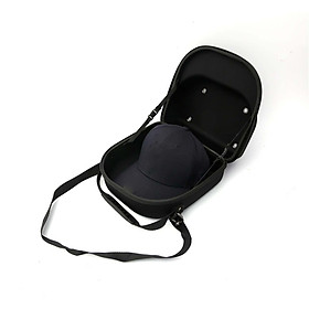 Portable Hat Travel Case Adjustable Hard Sheel Easy to Carry Hat Display Holder EVA Durable Storage Bag Organizer Handbag for Home