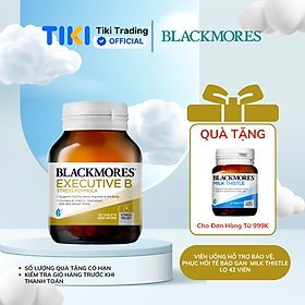 Viên Uống Giảm Căng Thẳng Hỗ Trợ An Thần Blackmores Executive B Stress Formula Lọ 62 Viên