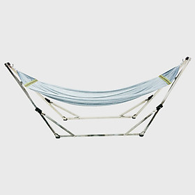 Bộ Khung Võng Xếp THÁI SƠN Ống Vuông 25 (chất liệu inox) + Võng lưới