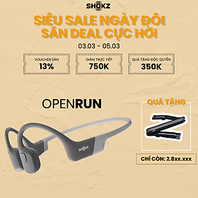 Mua Tai Nghe Bluetooth Thể Thao Truyền Âm Thanh Qua Xương SHOKZ OPEN RUN S803 - Hàng chính hãng