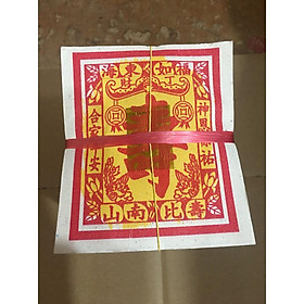 Mua Một xấp giấy chữ thọ lớn ( sầu cấm lớn ) trong thờ cúng