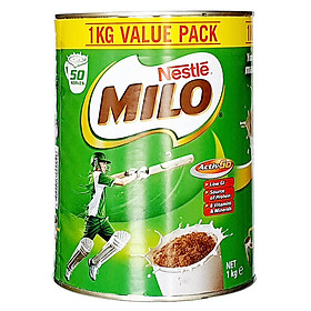 Sữa Bột Nestle Milo Value Pack 1kg Hàng Nội Địa Úc, Bổ Sung Vitamin và Khoáng Chất Giúp Bé Phát Triển Chiều Cao và Cân Năng, Thông...