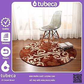 Mua Thảm NHUNG Nỉ Tròn Cao Cấp | Trải Sàn | Màu Đuôi phượng | 80cm và 1m | TUBECA