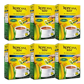 Combo 6 Hộp Đường Ăn Kiêng Tropicana Slim No Calorie Sweetener Diabetics