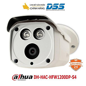 Mua Camera HDCVI thân Dahua DH-HAC-HFW1200DP-S4 2MP 1080P hồng ngoại 80m hàng chính hãng DSS Việt Nam