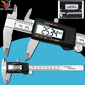 Mua Thước kẹp điện tử 150mm thép hợp kim không rỉ màn hình LCD QST