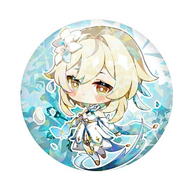 Huy hiệu in hình Genshin Impact ver Mondstadt anime chibi dễ thương huy hiệu cài áo (MẪU GIAO NGẪU NHIÊN)