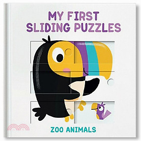 Sách thiếu nhi tiếng Anh : MY 1ST SLIDING PUZZLE: ZOO ANIMALS