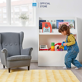 Mua Kệ Gỗ Cho Bé BERGIG Có Ngăn Kéo Và 2 Tầng Để Sách  Đồ Chơi Màu Trắng SIB Decor TCB06