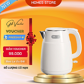 Mua Ấm Siêu Tốc Phong Cách Cổ Điển Bear ZDH-Q15U8 Dung Tích 1.5L Công Suất 1500 W - Hàng Nhập Khẩu - 1.5 Lít
