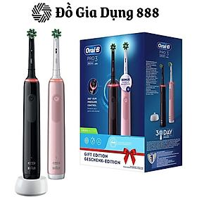 Mua Set 2 Bàn Chải Đánh Răng Chạy Điện Oral-B Pro 3 3900 CrossAction  Oral B Electric Toothbrush  Công Nghệ 3D Làm Sạch Sâu  Nhập Đức  Hàng Chính Hãng