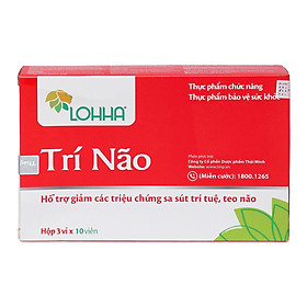 LOHHA TRÍ NÃO - HỖ TRỢ TRONG SUY GIẢM TRÍ NHỚ, SA SÚT TRÍ TUỆ