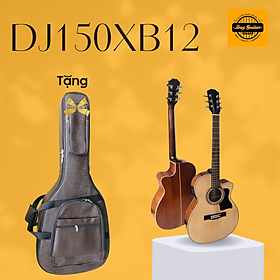 Mua Đàn guitar acoustic có eq full solid hồng đào chất lượng DJ150XB12 Duy Guitar Store dòng đàn ghitar đệm hát dành cho biểu diễn party