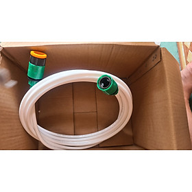 Mua 5m ống nước phi 10 bấm sẵn khớp nối nhanh hai đầu cho máy lọc nước  tưới cây  bể thủy sinh