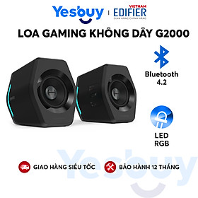 Mua Loa máy tính Bluetooth EDIFIER G2000 Đèn led RGB - Công suất 32W Kèm cổng kết nối USB/ AUX - Hàng chính hãng