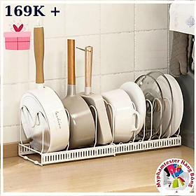 Cài vung, nồi, chảo, điều chỉnh được độ dài