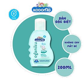DẦU TẮM GỘI DÀNH CHO TRẺ EM KODOMO OGANIKU CHIẾT XUẤT OLIU | ĐỘ TUỔI SỬ DỤNG: SƠ SINH TRỞ LÊN