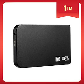 Hình ảnh Ổ cứng di động 1TB Ssd 500GB Lưu trữ lớn Đĩa thể rắn ngoài Type-C Tương thích cho Máy tính xách tay/PC Máy tính để bàn Ổ cứng gắn ngoài SSD Màu sắc: Đen 1TB