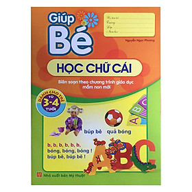 Nơi bán Giúp Bé Học Chữ Cái - Dành Cho Trẻ Từ  3-4 Tuổi (Tái Bản) - Giá Từ -1đ