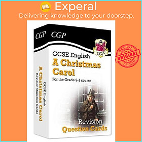 Sách - New Grade 9-1 GCSE English - A Christmas Carol Revision Question Cards by CGP Books (UK edition, paperback)