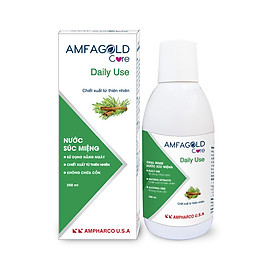 Nước súc miệng hàng ngày AMFAGOLD Care DAILY USE