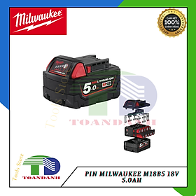 Mua Pin Milwaukee M18B5 18V 5.0Ah