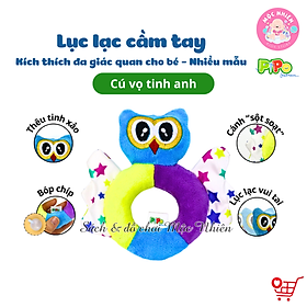 Lục Lạc Vải Cầm Tay Có Bóp Chút Chít - Đồ Chơi Cho Trẻ Sơ Sinh - Pipo Vietnam