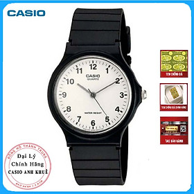 Đồng Hồ Unisex Casio MQ-24-7BLDF Dây Nhựa