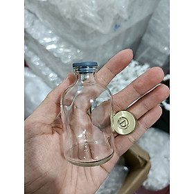 Mua Lọ thủy tinh thân bầu 50ml nút bần khoen vàng hoặc bạc