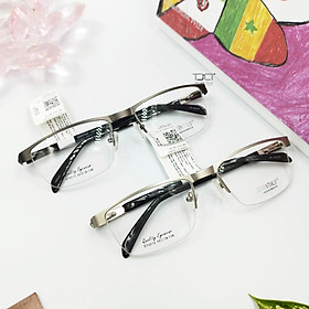 GỌNG KÍNH NAM, PHOM VUÔNG GỌNG NỮA KHUNG THỜI TRANG HÀN QUỐC ESSENTIALS E70010