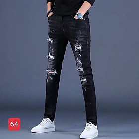 Quần jean nam - quần bò nam co dãn ôm form tôn dáng chuẩn, quần jean thời trang cao cấp nam Muradfashion mẫu MSS19