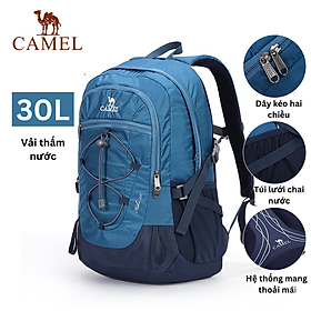 Túi leo núi chống thấm nước ngoài trời CAMEL Balo đi bộ đường dài 30L dành cho nam và nữ Balo du lịch thể thao giải trí