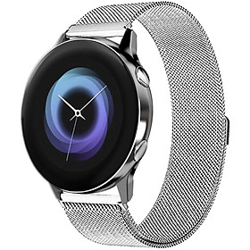 For Samsung Galaxy Watch Active 20mm Replacement Stainless Steel Watch Band Strap