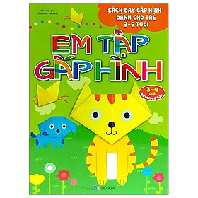 Em tập gấp hình 3-4 tuổi - cơ bản