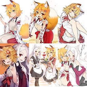 Mua Tranh ảnh poster treo senko-san A4 3-6 tấm khác nhau