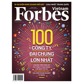 Forbes Việt Nam số 80 - 100 công ty đại chúng lớn nhất