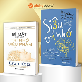 Combo Sách Luyện Trí Nhớ: Siêu Trí Nhớ + Bí Mật Của Một Trí Nhớ Siêu Phàm