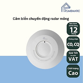 Mua Công Tắc Cảm Biến Radar Lắp Trần Nổi Siêu Mỏng Siêu Nhạy Thẩm Mỹ Homematic MS500