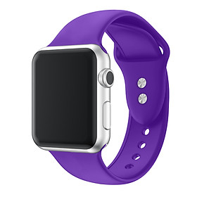 Dây đeo Silicon màu dành cho Apple WATCH 42mm