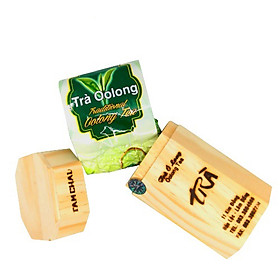 Trà oolong tâm châu gỗ hộp 200gr