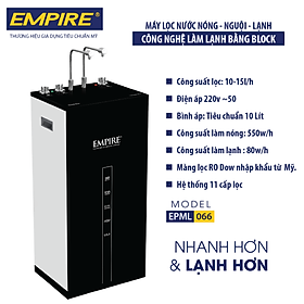 MÁY LỌC NƯỚC NÓNG NGUỘI LẠNH_BLOCK EMPIRE – MODEL 066 - Hàng chính hãng.