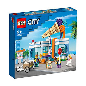 Đồ Chơi Lắp Ráp Cửa Hàng Kem Thành Phố Lego City 60363 (296 chi tiết)