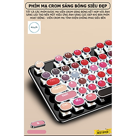 Mua Bàn phím CƠ máy tính Lipstick K520 PRO LED đổi màu  bản Đặc Biệt siêu đẹp  phím cơ blue switch cho pc  laptop