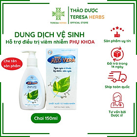 Dung dịch vệ sinh phụ nữ Nano Alovera Ngừa viêm nhiễm Chai 150ml